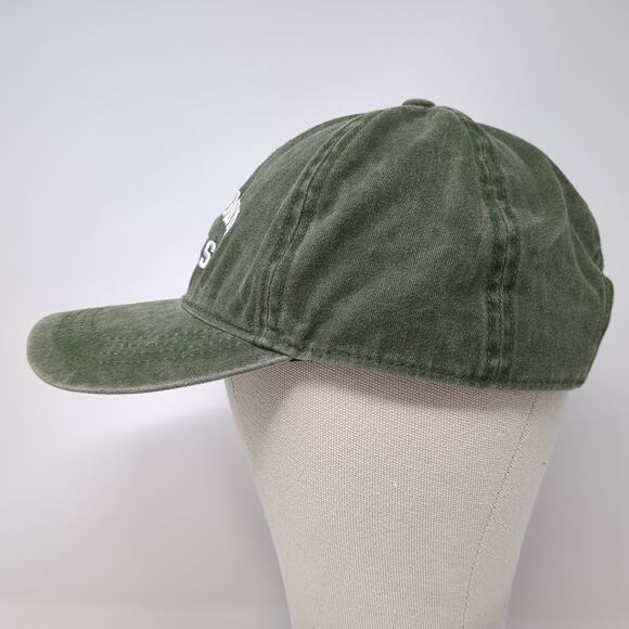 Autumn Vibes Slideback Baseball Hat Green One Size Adjustable Embroidered - Picture 3 of 9